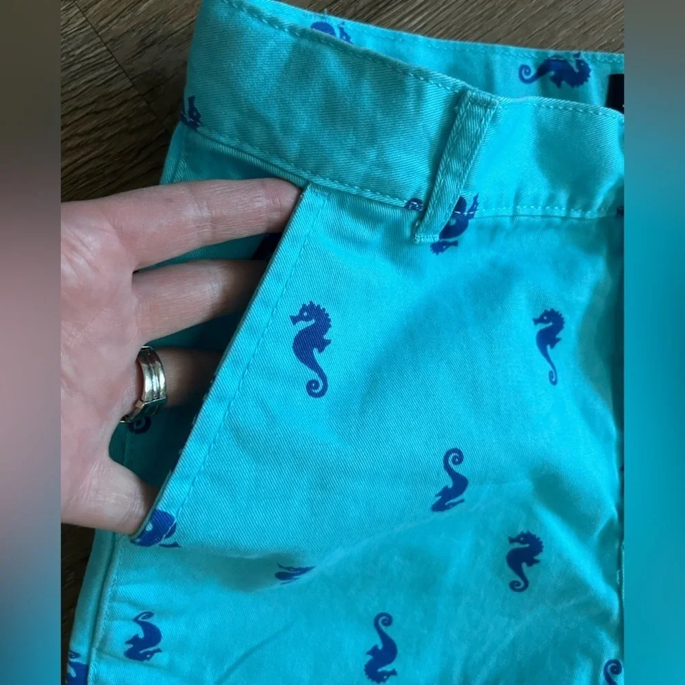The Children's Place Turquoise Seahorse Shorts